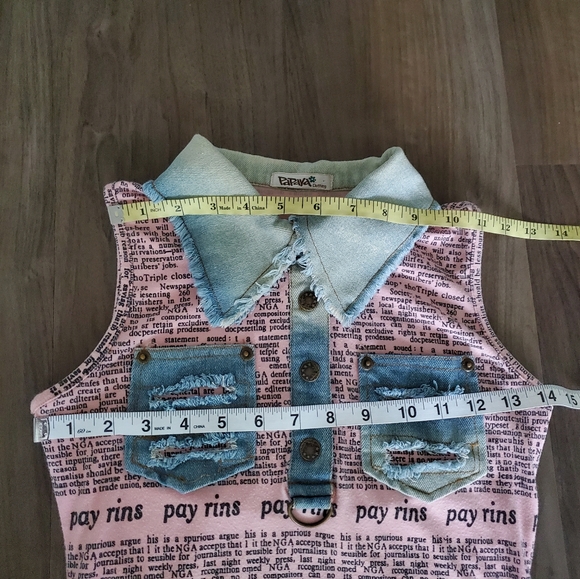 PAPAYA Gazette Jeans Top - Picture 14 of 15